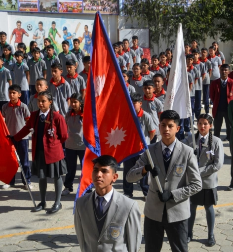 students in school assembly RPS